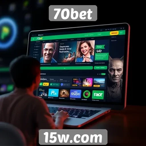 Experiência do usuário no site 70bet